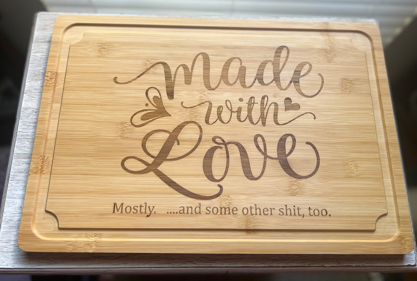 Bambo Board {Made with Love}