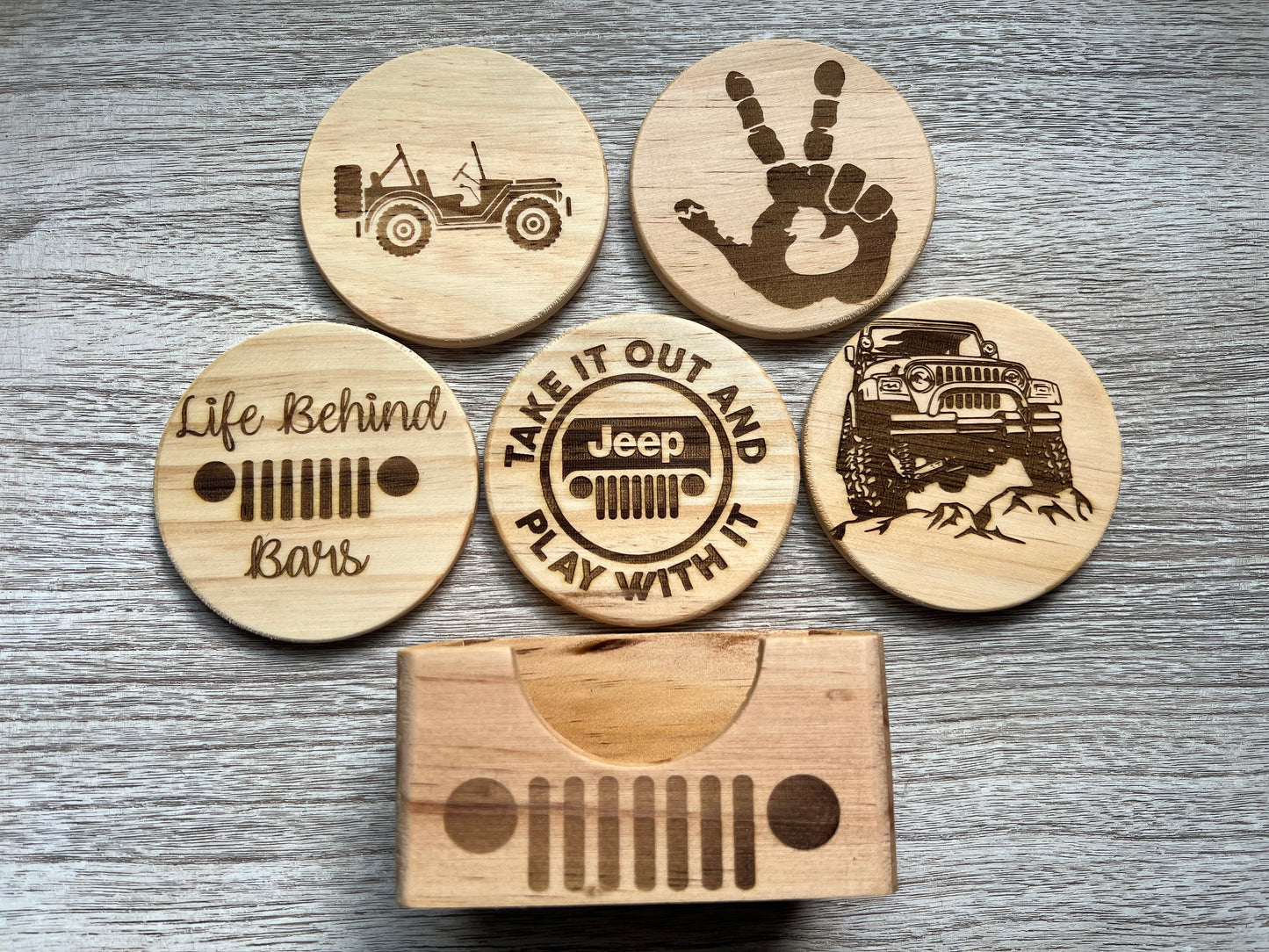Coaster Set {JeepLife}