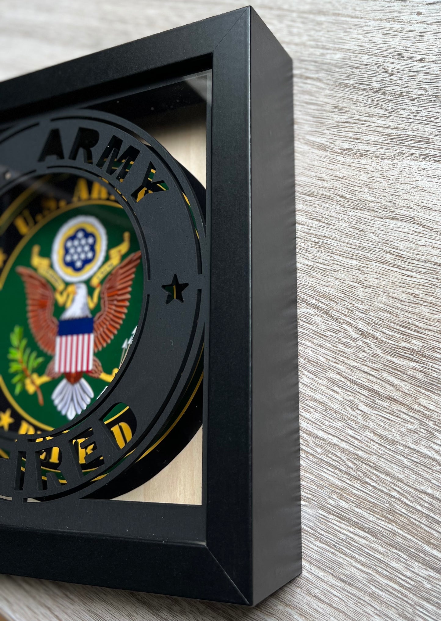 Shadowbox Nightlight ~ Military {Retired}