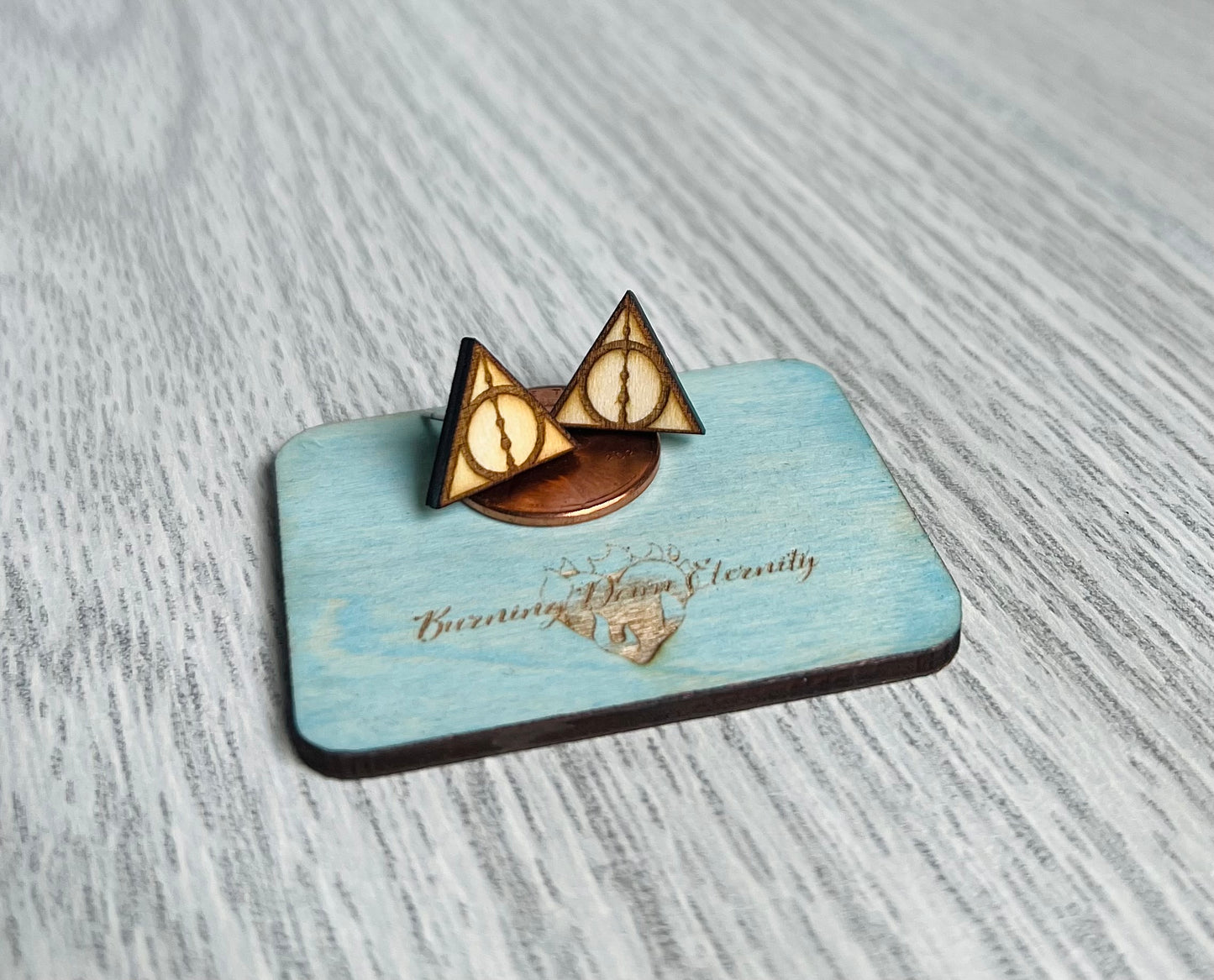 Wood Earrings {Always}