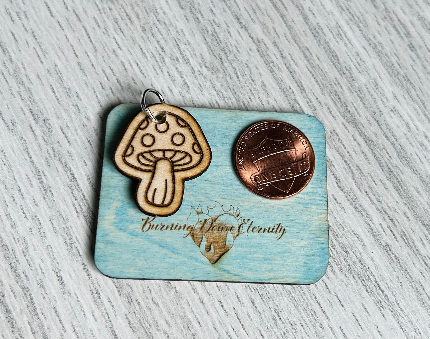 Wood Charm {Mushroom}