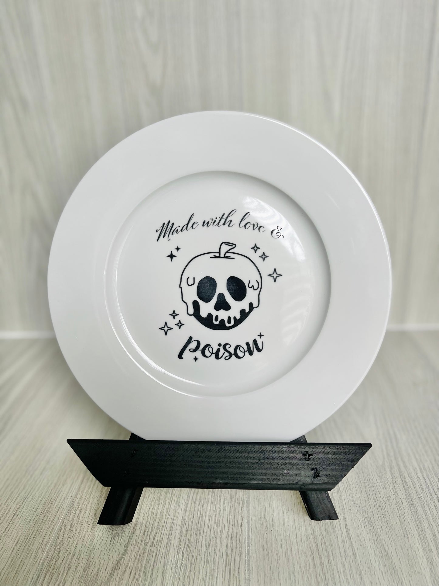 Engraved Plate {Made with Love}
