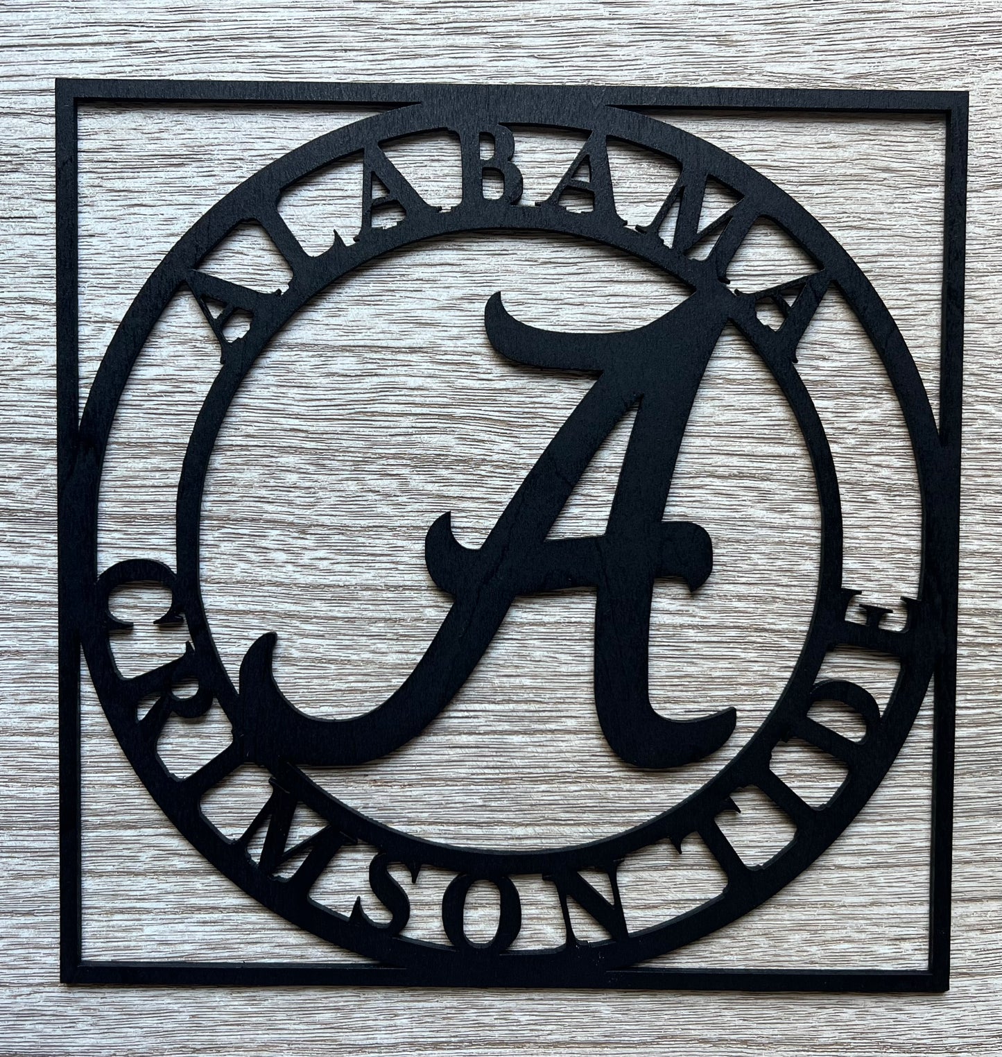 Shadowbox Nightlight (Crimson Fan}