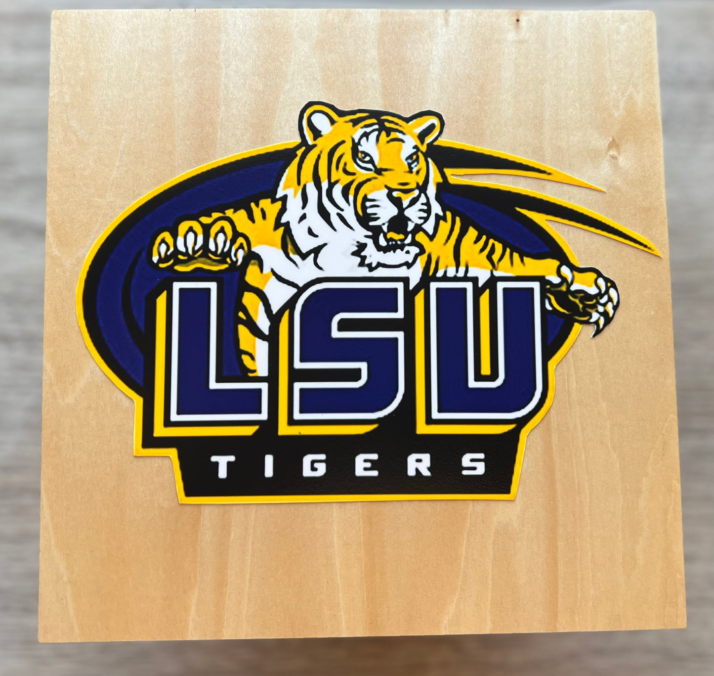 Shadowbox Nightlight {Tigers Fan}
