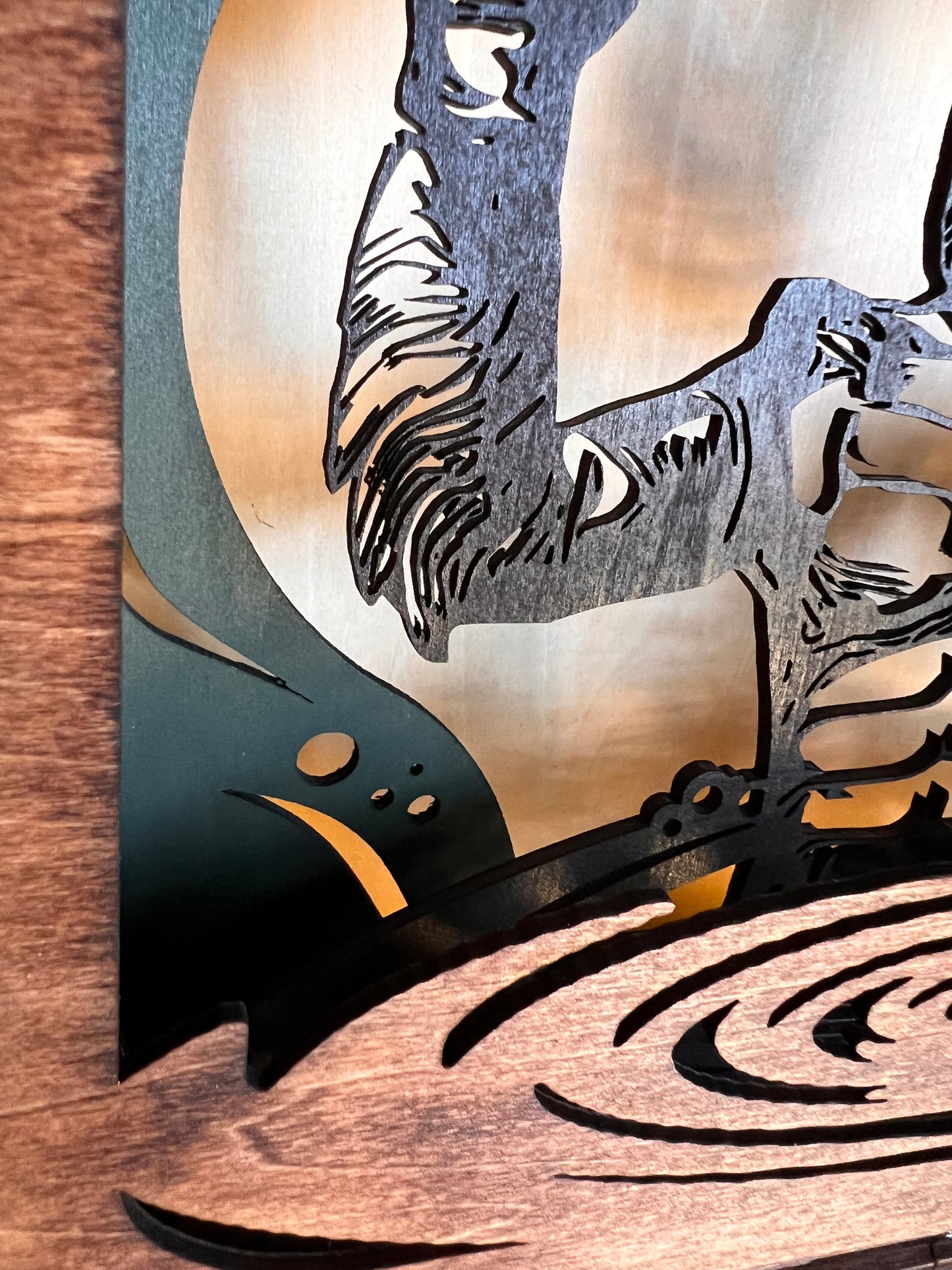 SceneBox Nightlight {Black Lagoon Creature}