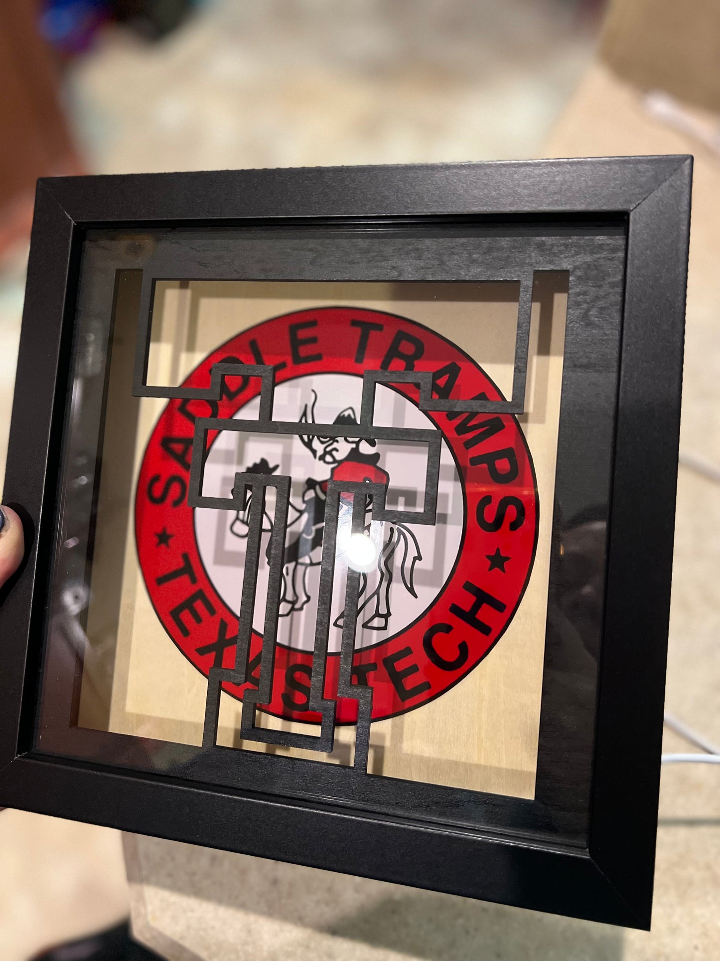 Shadowbox Nightlight {Saddle Tramps)