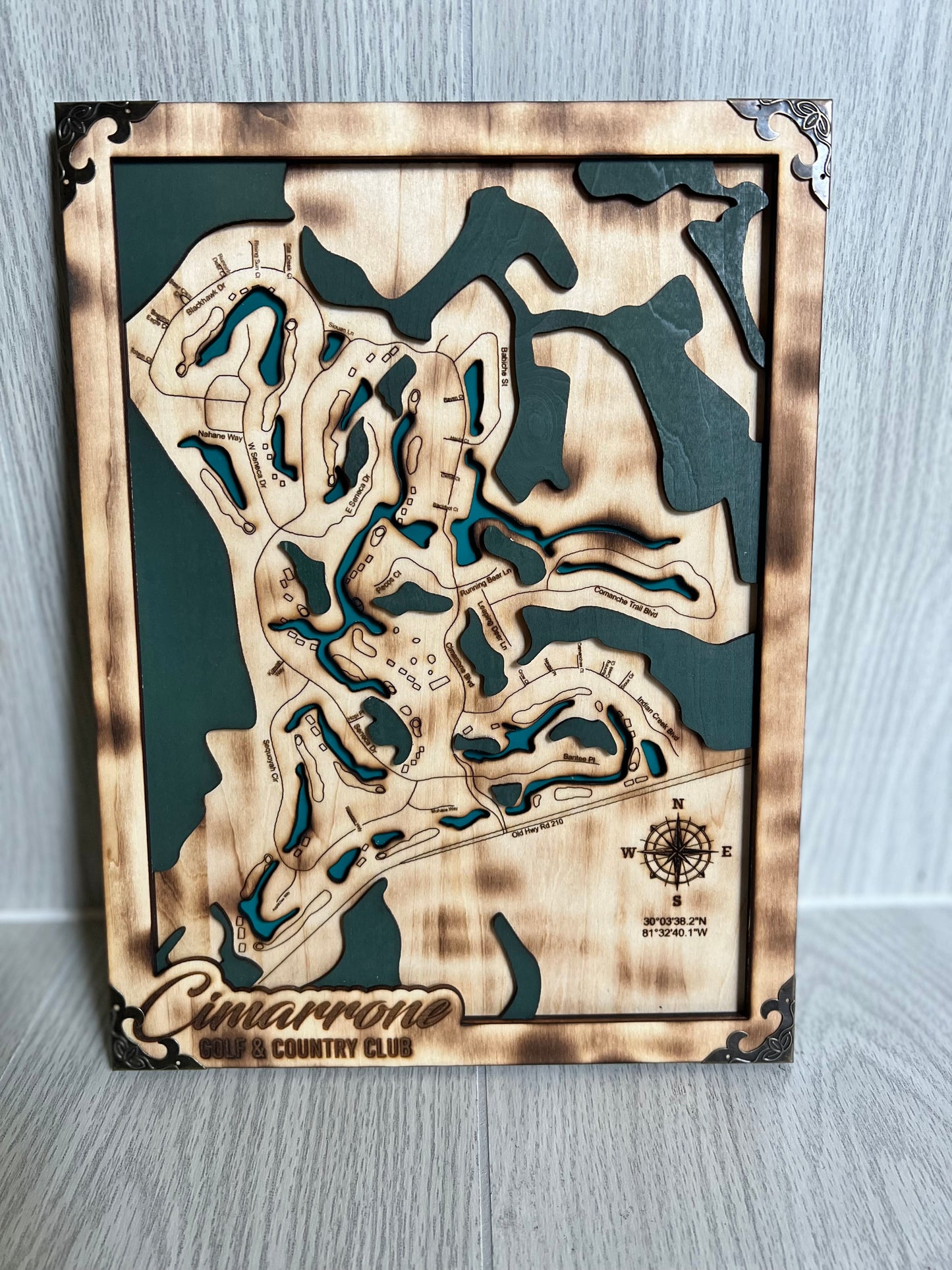 Cimarrone Golf & Country Club Map