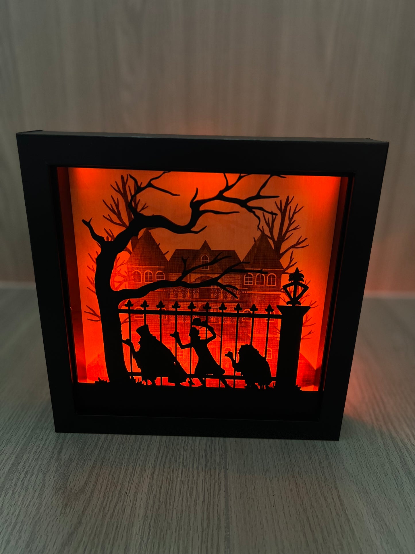 Shadowbox Nightlight {Hitchhiking Ghosts}