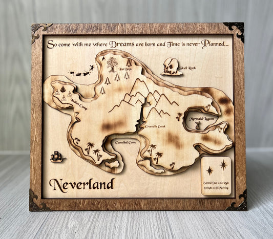 Layered Map ~ Neverland