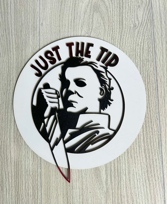 Halloween Sign {Just The Tip}