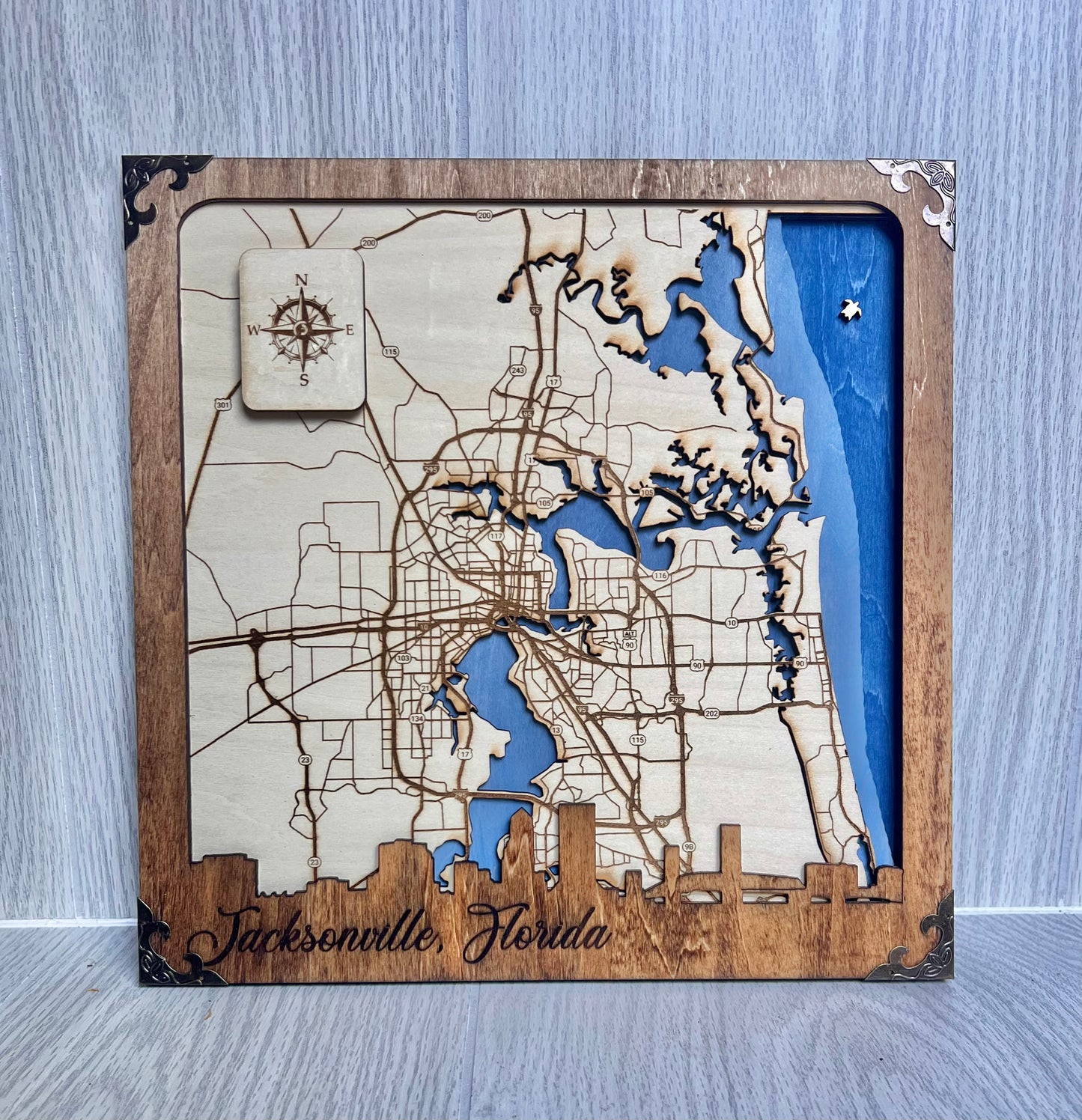 Layered Map ~ Jacksonville, FL