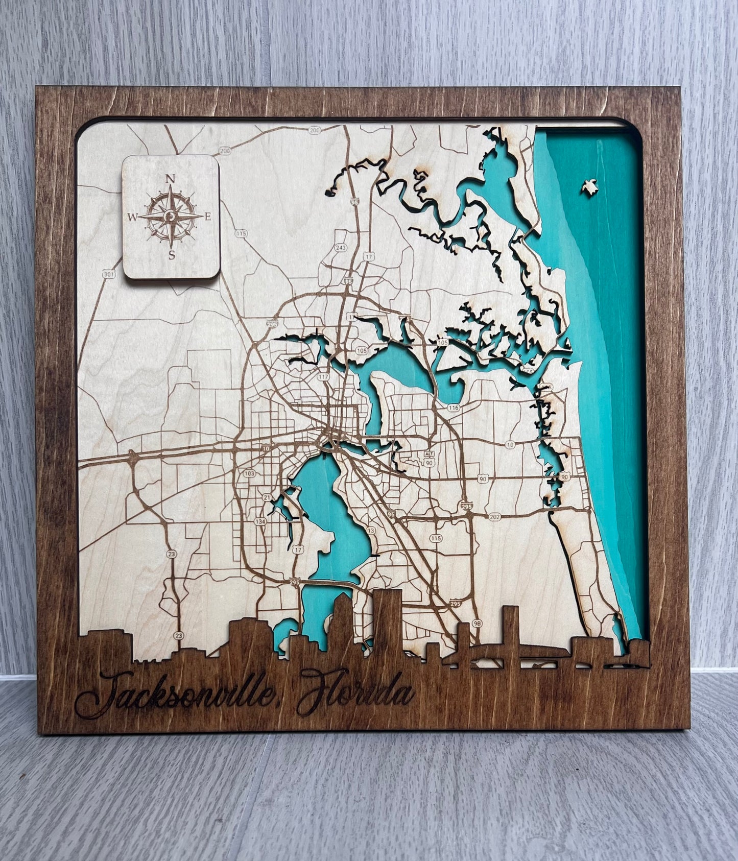 Layered Map ~ Jacksonville, FL