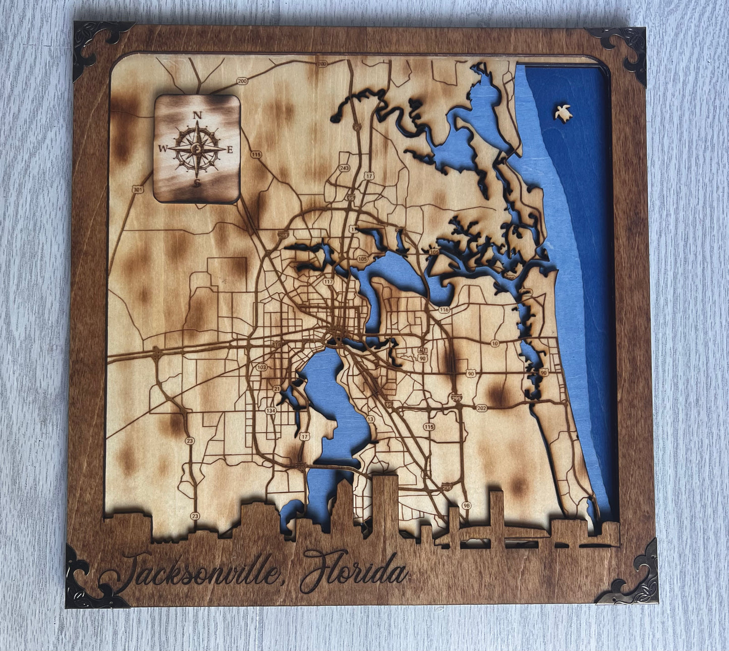 Layered Map ~ Jacksonville, FL