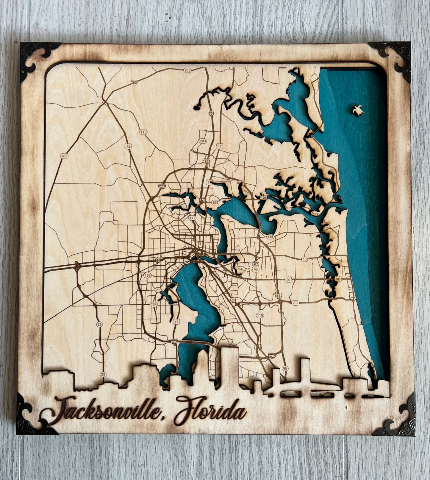 Layered Map ~ Jacksonville, FL