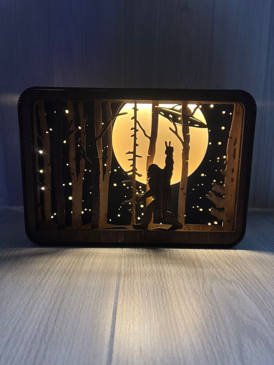 SceneBox Nightlight {Bigfoot}