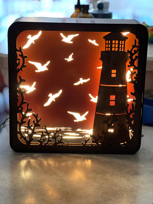 SceneBox Nightlight {Lighthouse}