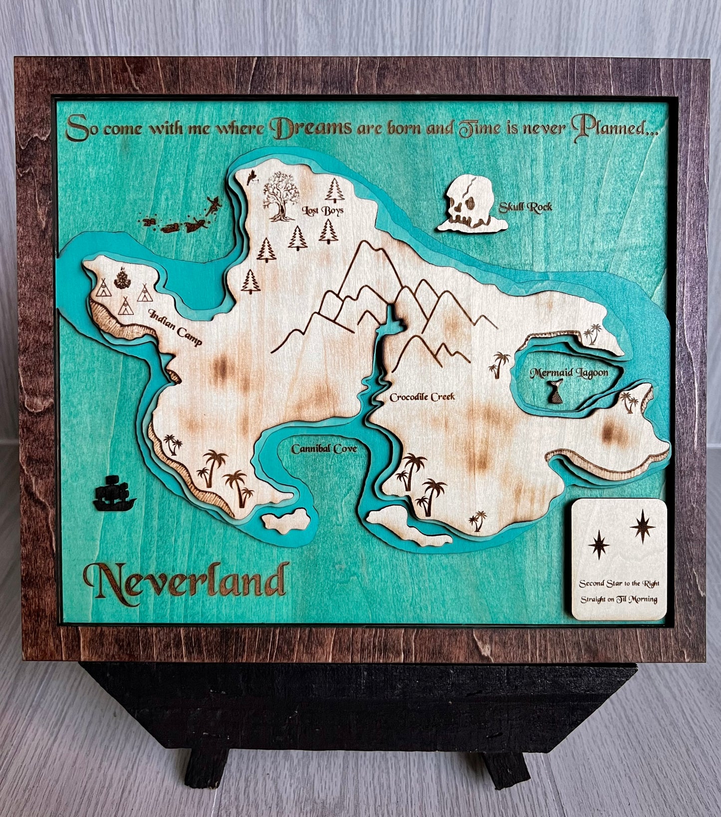 Layered Map ~ Neverland