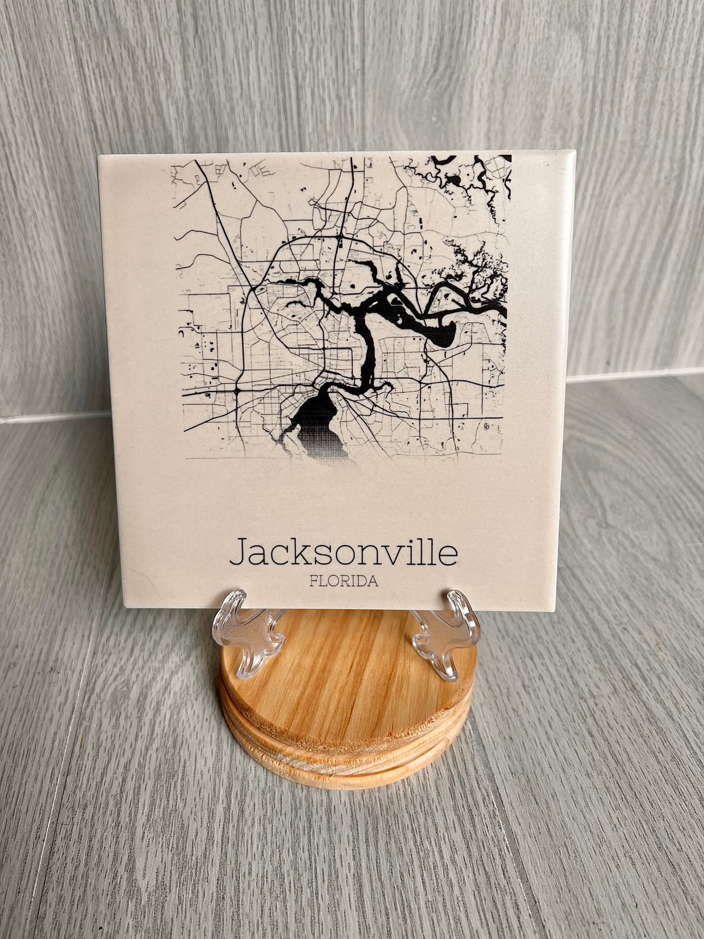 Engraved Ceramic Tile {Jacksonville, FL}